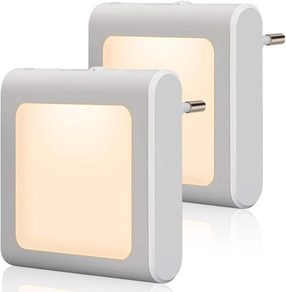 EMOTIONLITE LED nočné svetlo do zásuvky 7x7 cm 2 kusy
