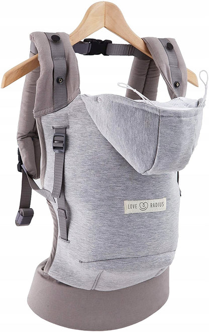 LOVE RADIUS nosidełko ergonomiczne z kapturem HOODIE CARRIER