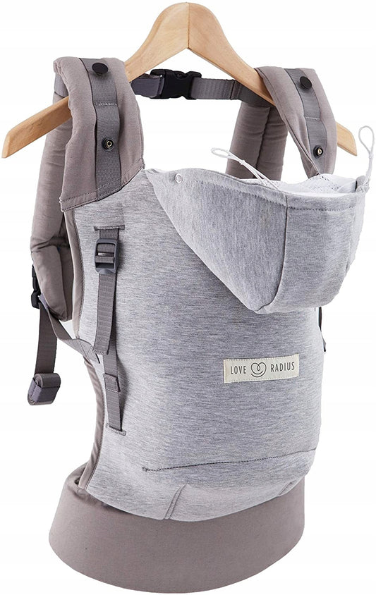 LOVE RADIUS ergonomický nosič s kapucňou HOODIE CARRIER