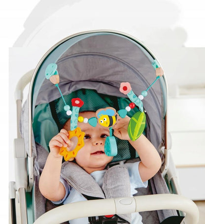 HAPE drevená závesná reťaz na kočík ČMEĽ 39,5 cm