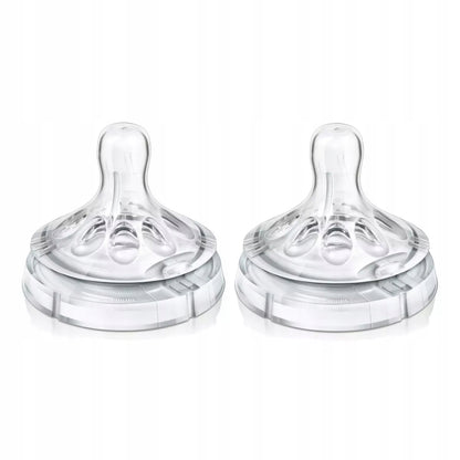 PHILIPS AVENT Natural cumlíky 3m+ x2, PREMENLIVÝ PRIETOK