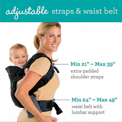 INFANTINO FLIP 4v1 ergonomické nosiče 3,5 - 14,5 kg