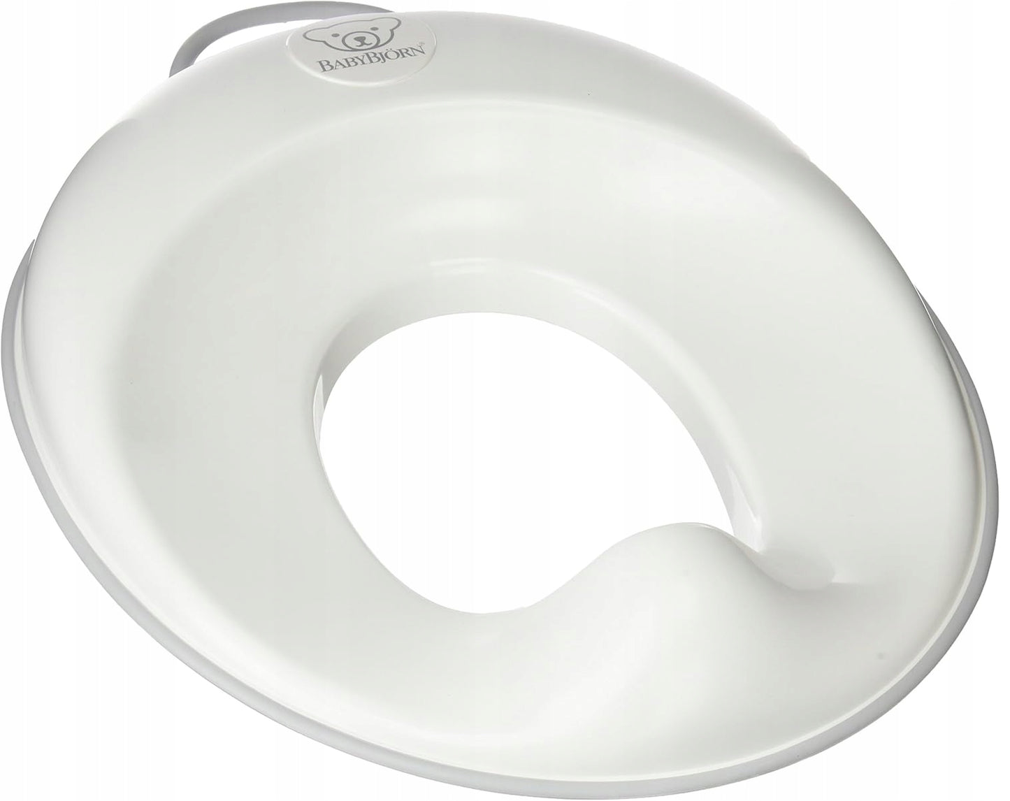 Adaptor BABYBJORN pentru toaletă, cu reglare și orificiu, 12 x 18,5 cm