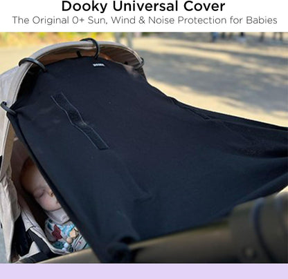 DOOKY slnečná clona na kočíky a autosedačky gr 0 UPF 50+