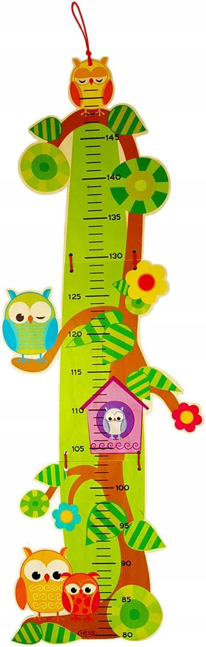 HESS drevený rastový meter SOVY 80-150 cm
