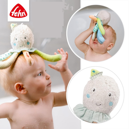 FEHN plyšová hračka do kúpeľa CHOBOTNICA 17 cm 0+