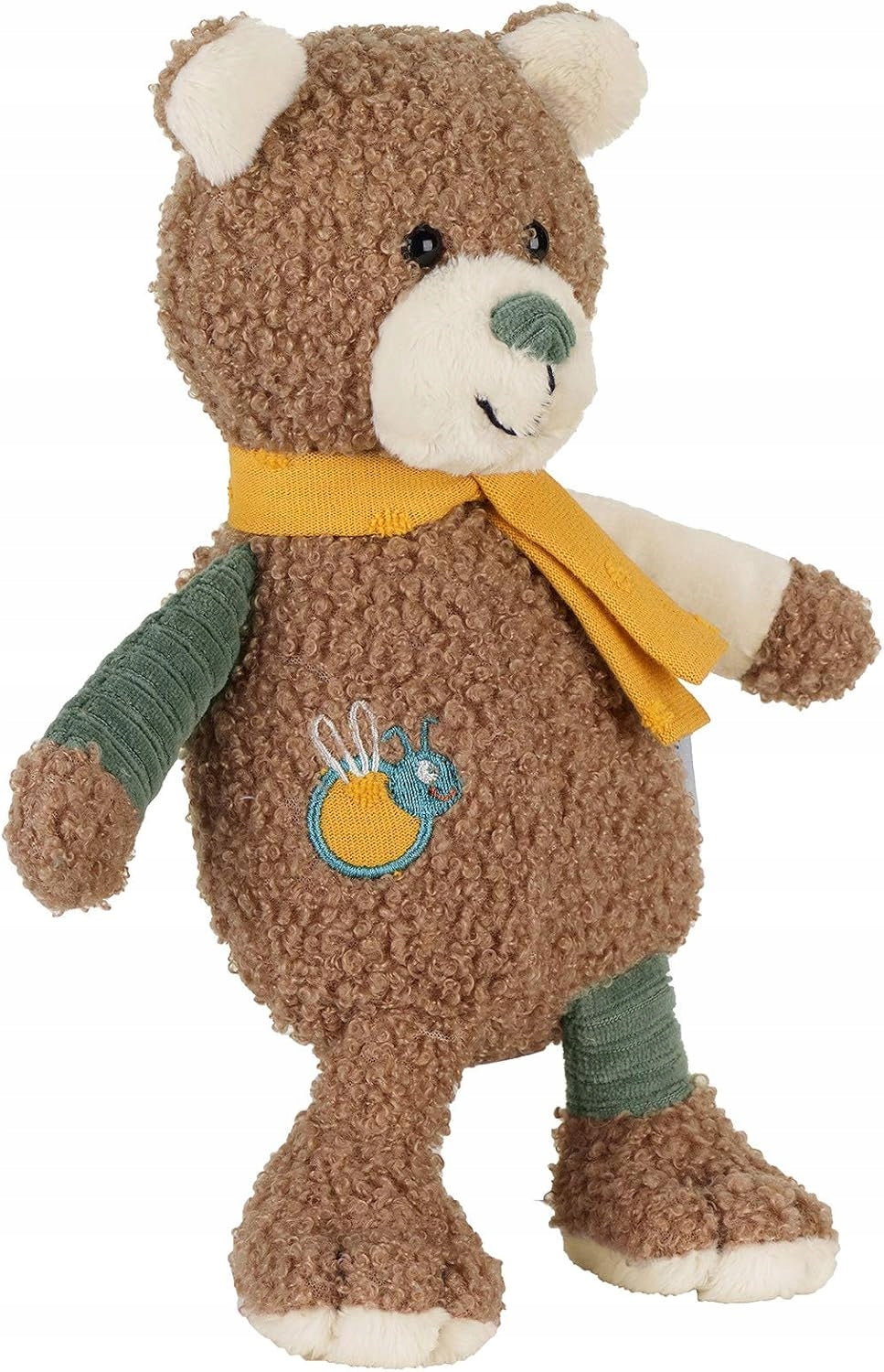 STERNTALER bawełniana przytulanka z grzechotką 23 cm MIŚ BEN – dominujący brązowy długość 23 cm – zdjęcie 2