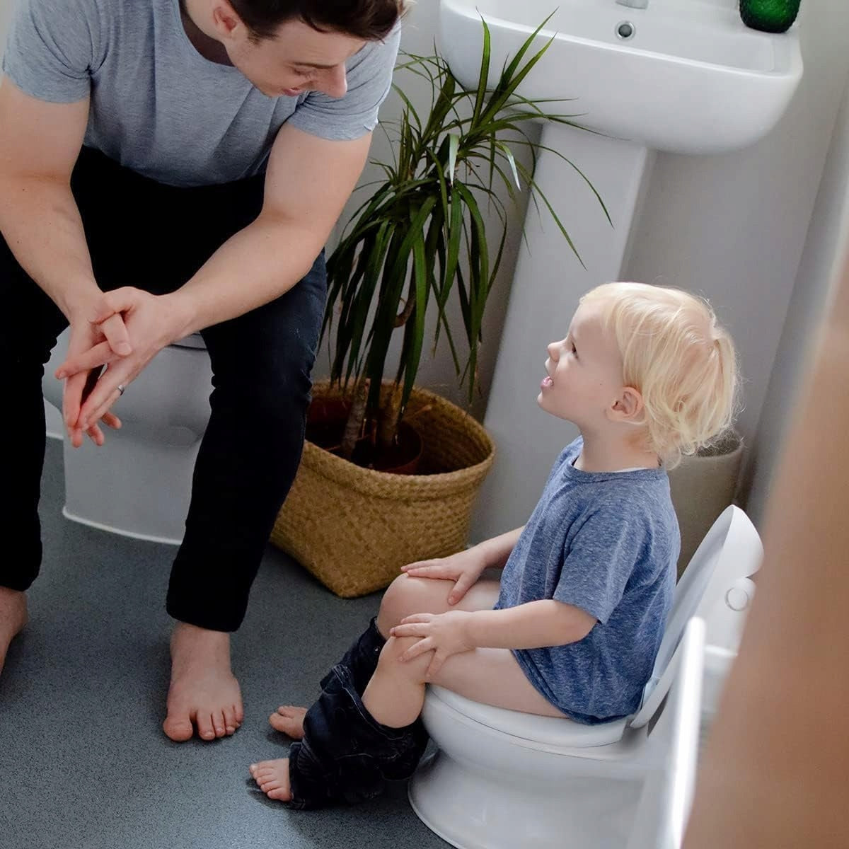 NUBY Dr. Talbots nočník Moja prvá toaleta so zvukom