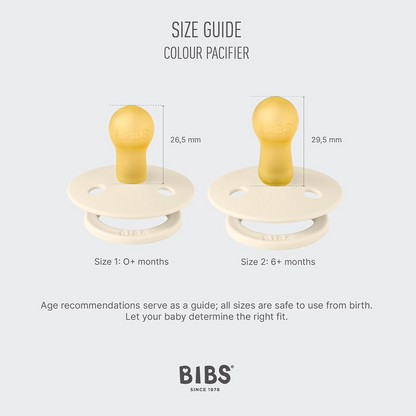 BIBS COLOUR STUDIO cumlíky 2pack z kaučuku 0 – 6 mes.