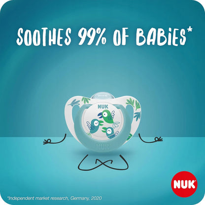 NUK SIGNATURE Day&Night cumlík x4 0–6 mesiacov