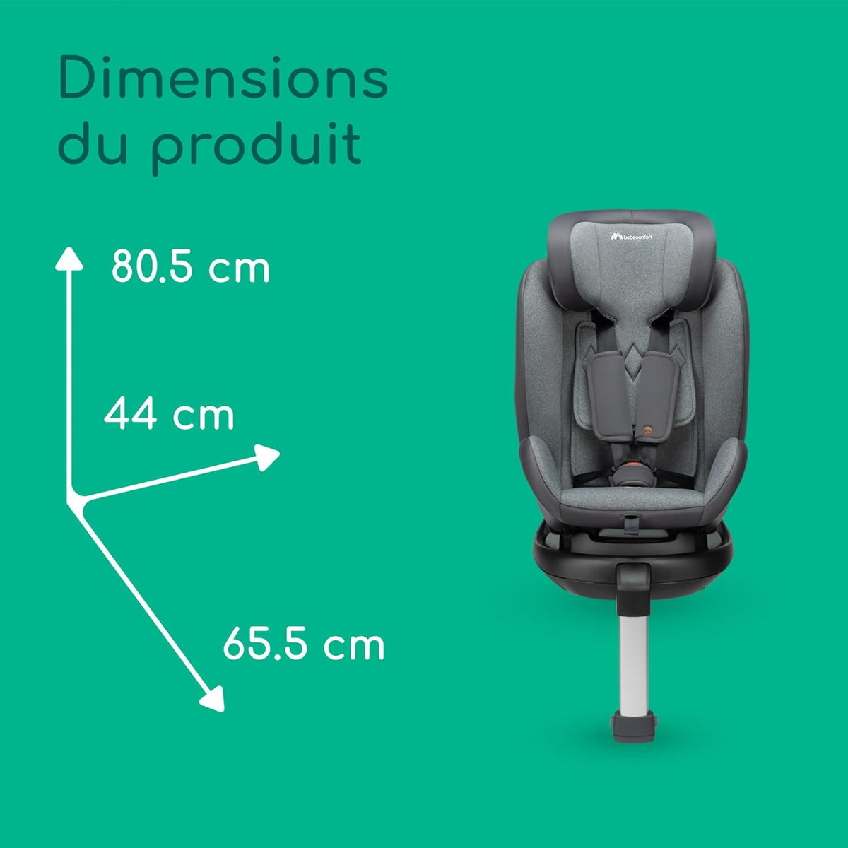 BEBECONFORT EVOLVEFIX PLUS I-SIZE autosedačka 0–36 m 360° so základňou ISOFIX