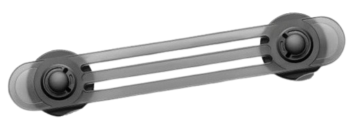 NORJEWS Silikon-Schutz für Schränke und Schubladen 2,5 x 17 cm
