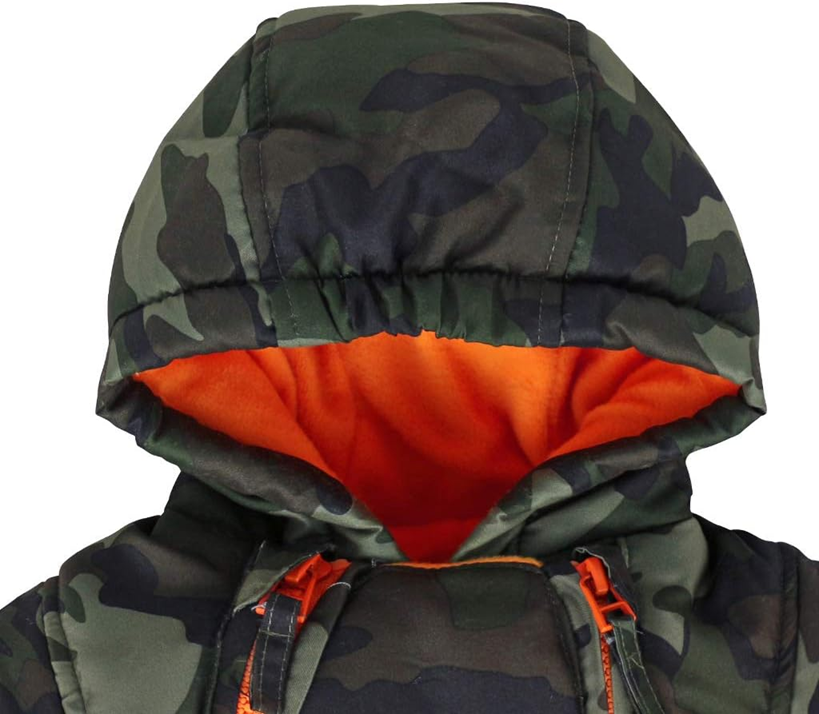 JIAMY zimowy kombinezon z kapturem 12-18 msc + rękawiczki buciki