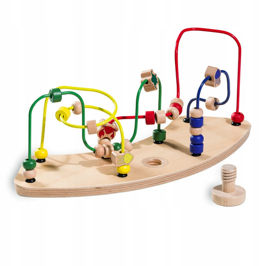HAUCK juguete de madera Alpha+ laberinto PLAY MOVING