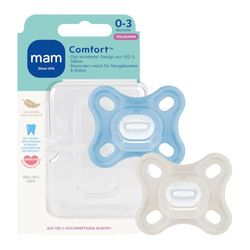 MAM Comfort cumlík pre novorodencov 0-3m x2