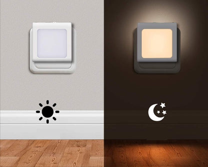 EMOTIONLITE LED nočné svetlo do zásuvky 7x7 cm 2 kusy