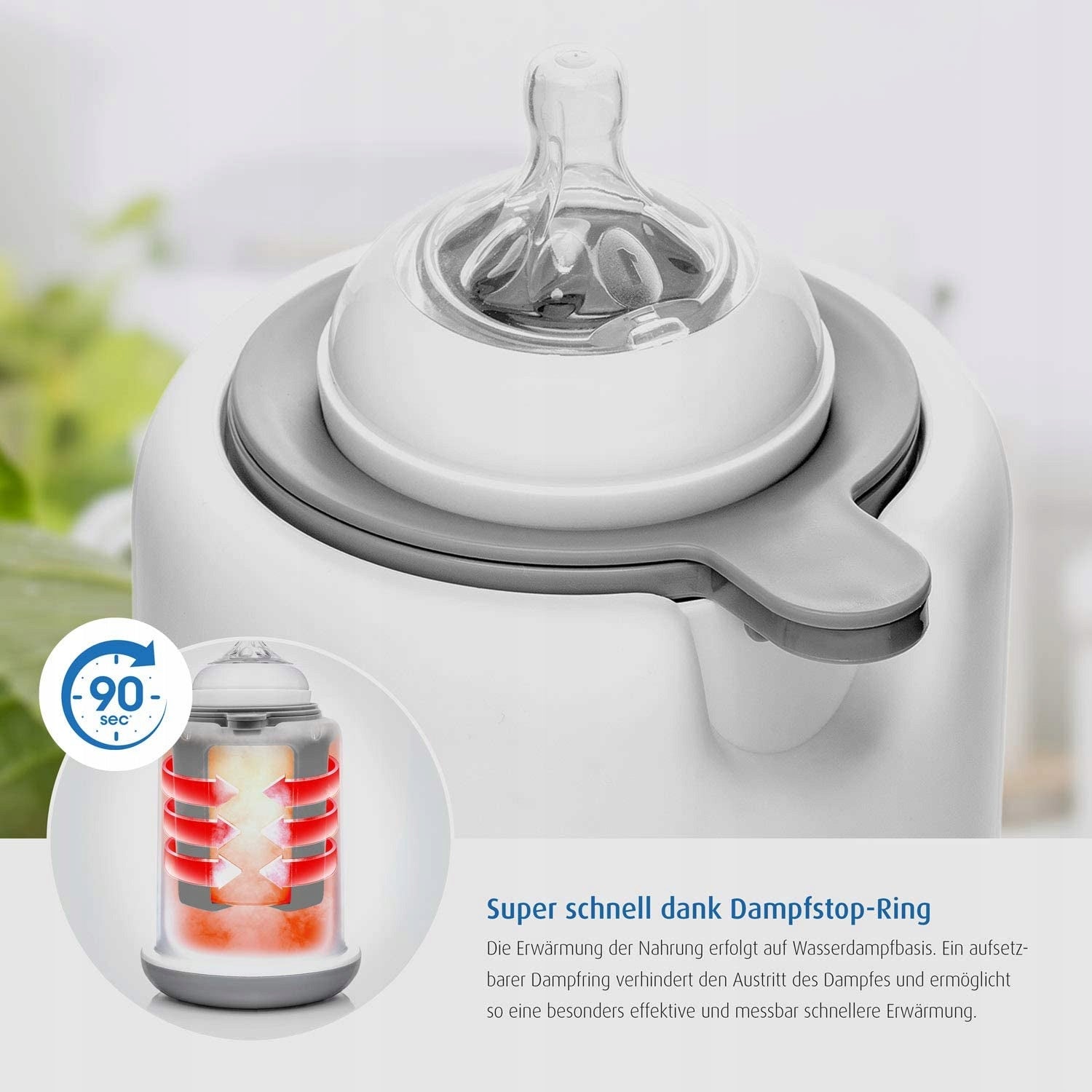 REER TURBOFOOD podgrzewacz do butelek 90sek