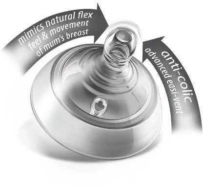 TOMMEE TIPPEE smoczek do butelki CLOSER TO NATURE 6msc+ x2