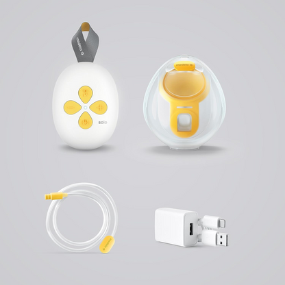 MEDELA SOLO HANDS-FREE elektrická 2-fázová odsávačka mlieka USB