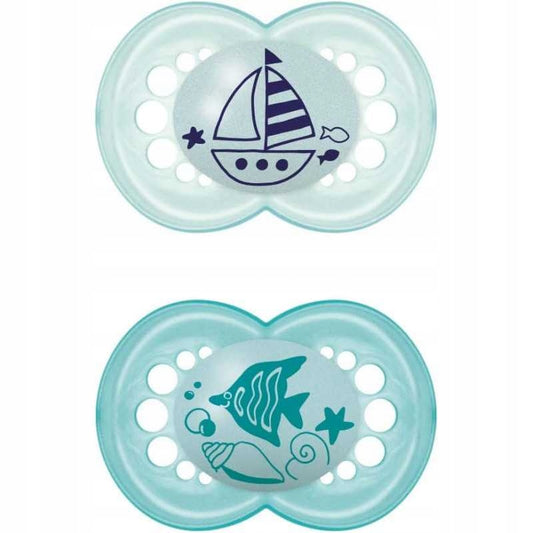 MAM ORIGINAL succhietto calmante x2 16 mesi+ CAUCCIÙ