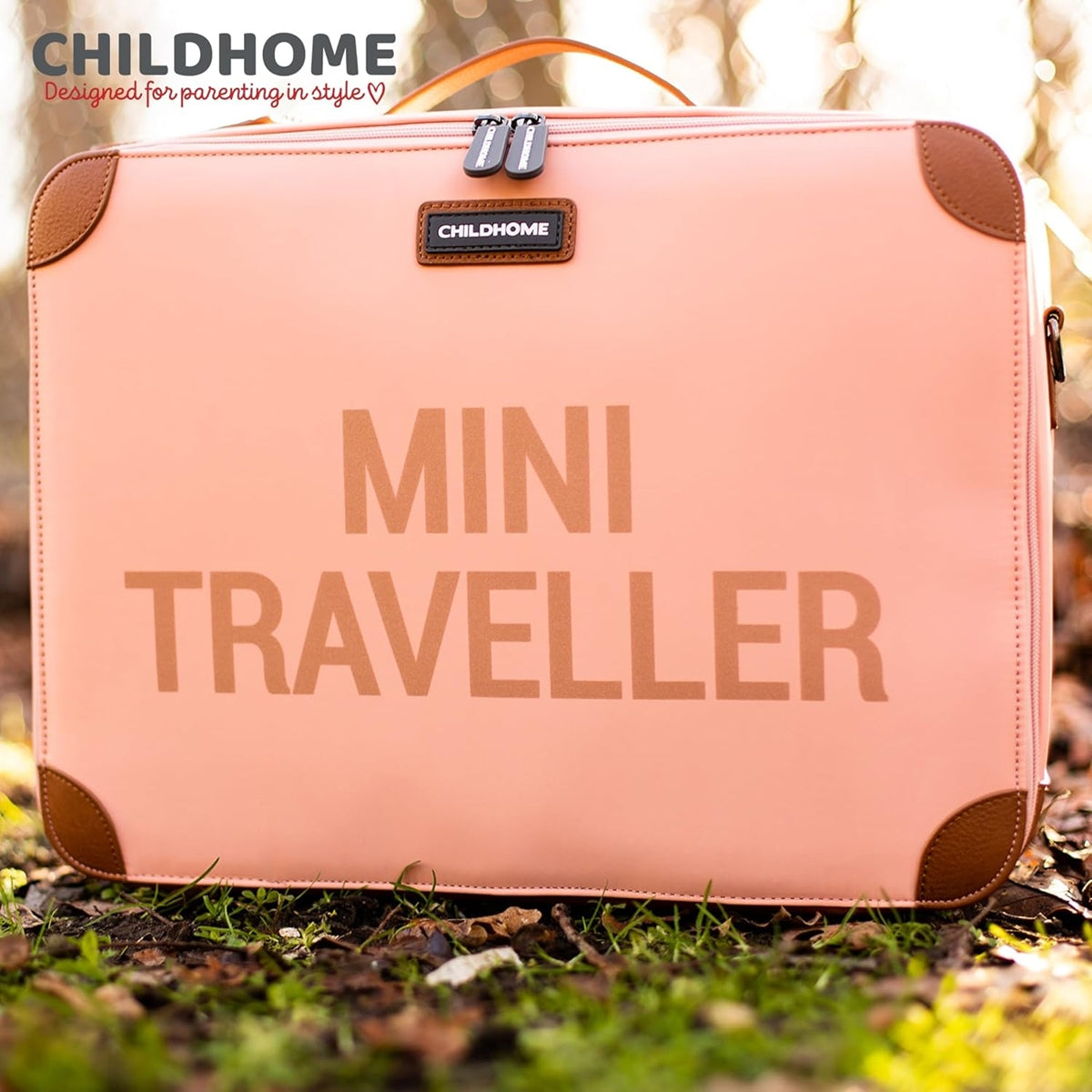 CHILDHOME Mini Traveller nylonový kufor pre deti 30 x 40 x 15 cm