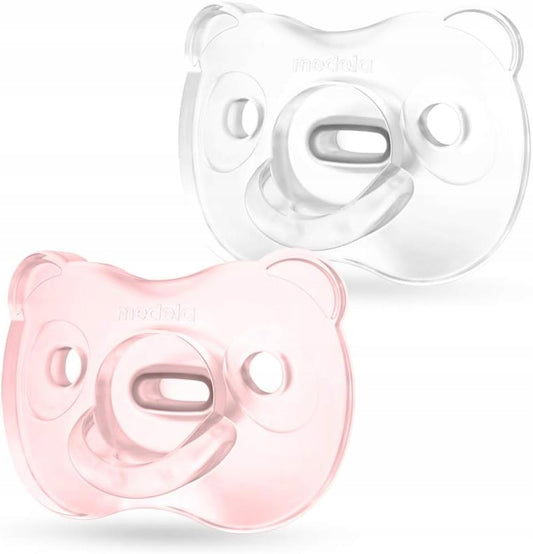 MEDELA πιπίλα σιλικόνης x 2, 0-6 μηνών