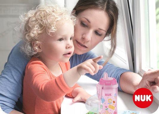 NUK Kiddy Cup ΜΠΟΥΚΑΛΙ με κλιπ 300 ml