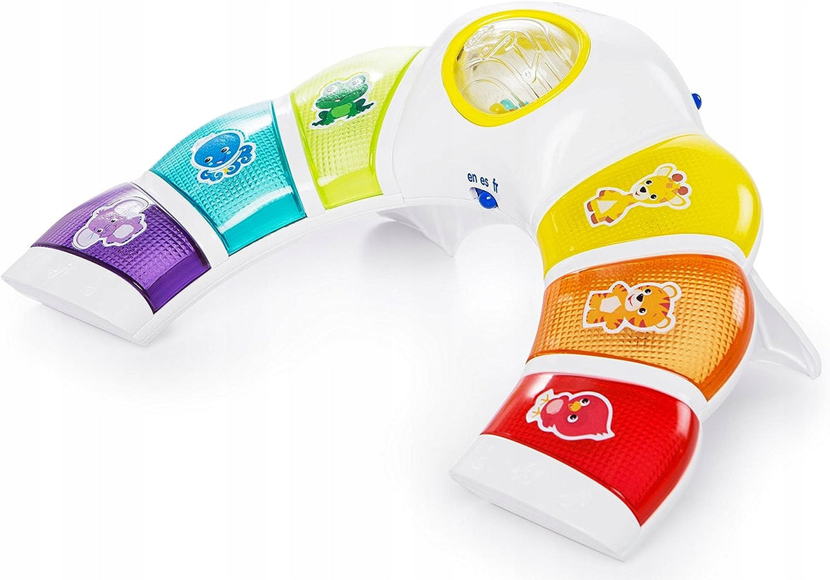 BABY EINSTEIN panel so svetlom, hrkálkou, melódiami a slovami v 3 jazykoch