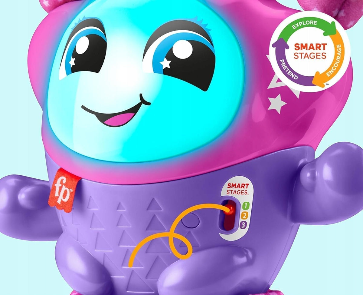 FISHER-PRICE DJ TANZI interativo canta dança 75 atividades J. INGLESA