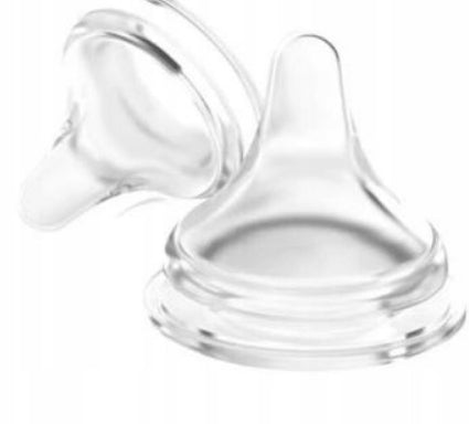 LANSINOH NaturalWave smoczki do butelki 3m+ "O