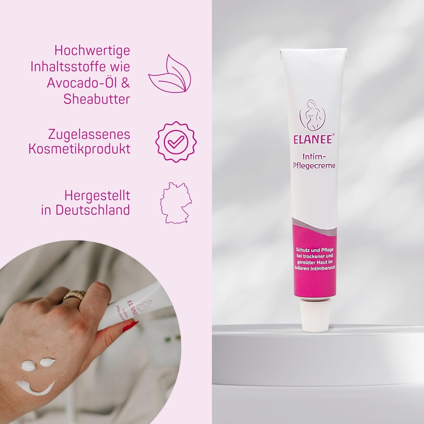 ELANEE REGENERAČNÝ krém na intímnu starostlivosť 20ml