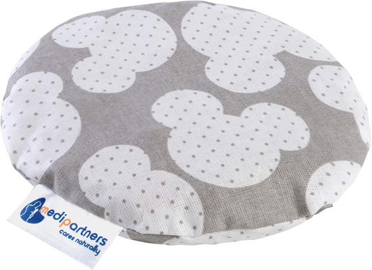 MEDI PARTNERS bavlnený termofor s čerešňovými kôstkami MICKEY MOUSE 15 cm 180 g