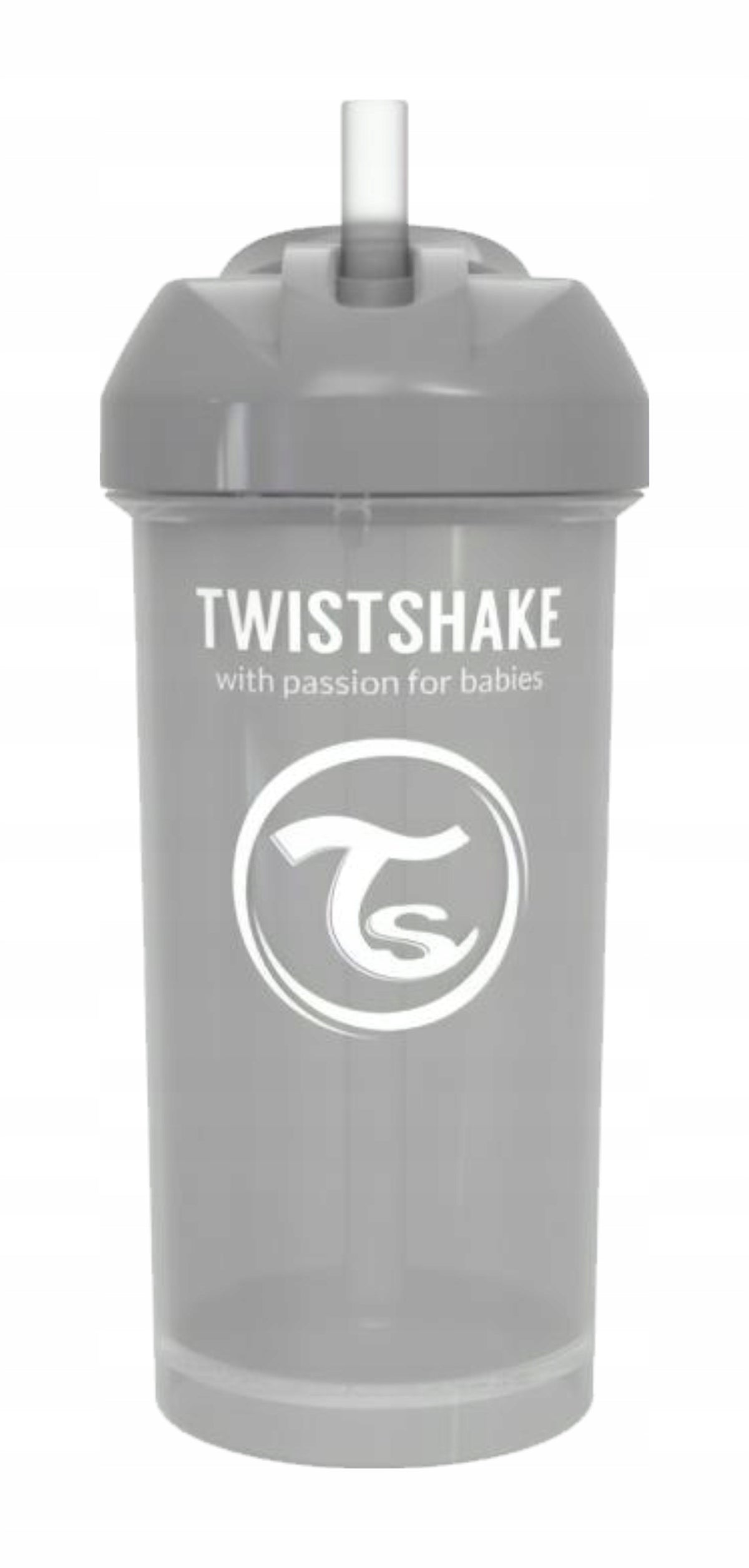 TWISTSHAKE Straw Cup hrnček s brčkom a proti vyliatiu 360 ml 6 m+