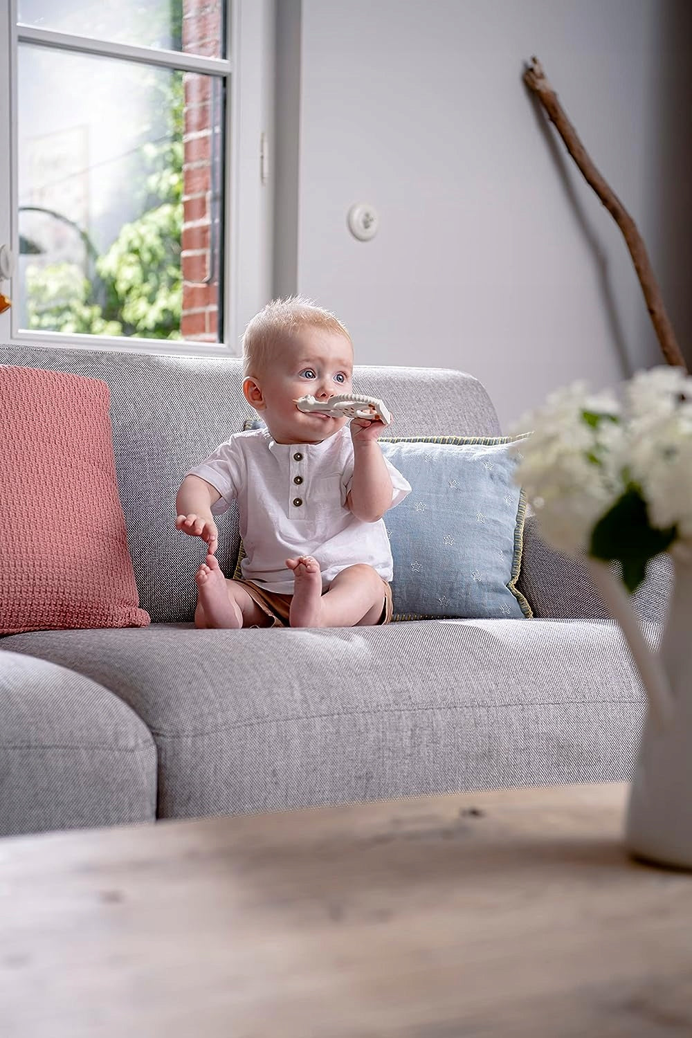 ŽIRAFA SOPHIE prírodné hryzátko SO PURE 18CM