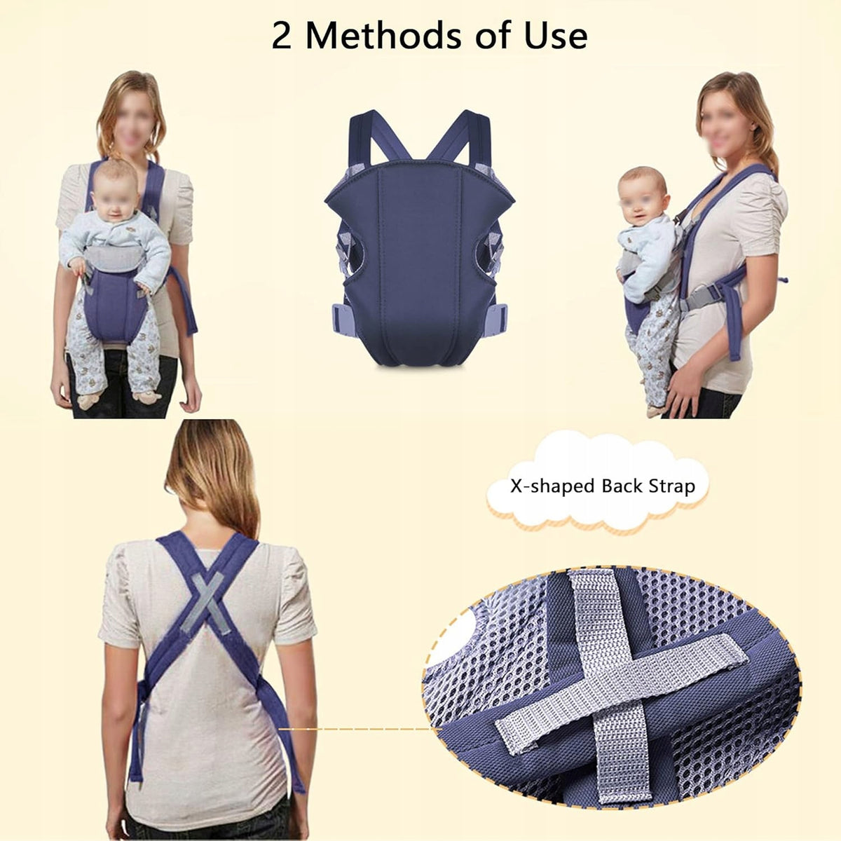 Ergonomický nastaviteľný nosič 3,5 – 15 kg