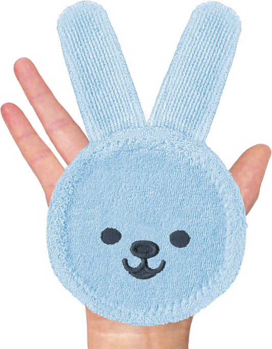 MAM Oral Care Rabbit zubná kefka na ústnu dutinu z mikrovlákna 0+