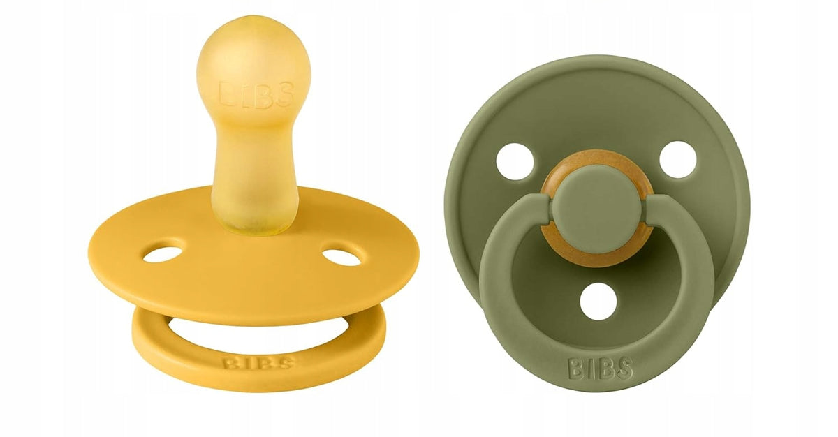 BIBS COLOUR upokojujúce cumlíky 2-pack kaučukové 6 mes.+