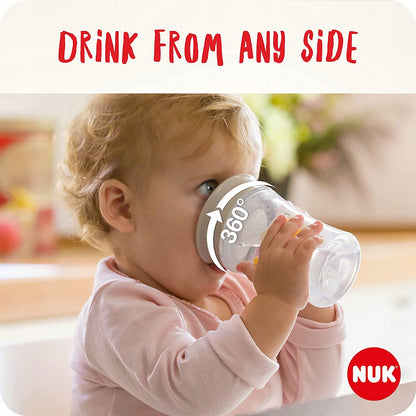 NUK Magic Cup cană anti-picurare cu muștiuc 360° 230 ml