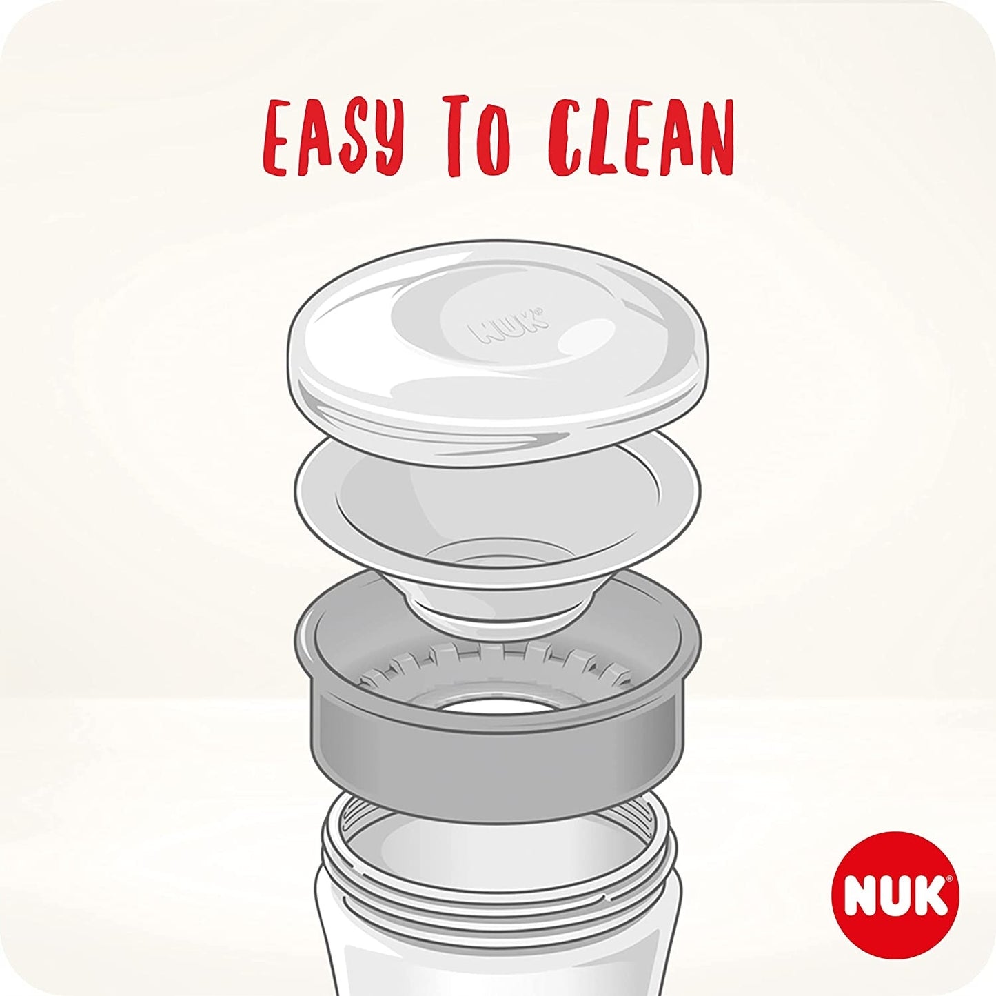 NUK Magic Cup KUBEK NIEKAPEK 230 ml ustnik 360 stopni