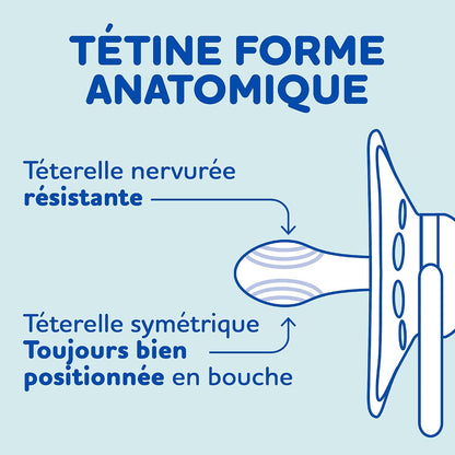 DODIE anatomický cumlík 18m+ Bébé Ours x3