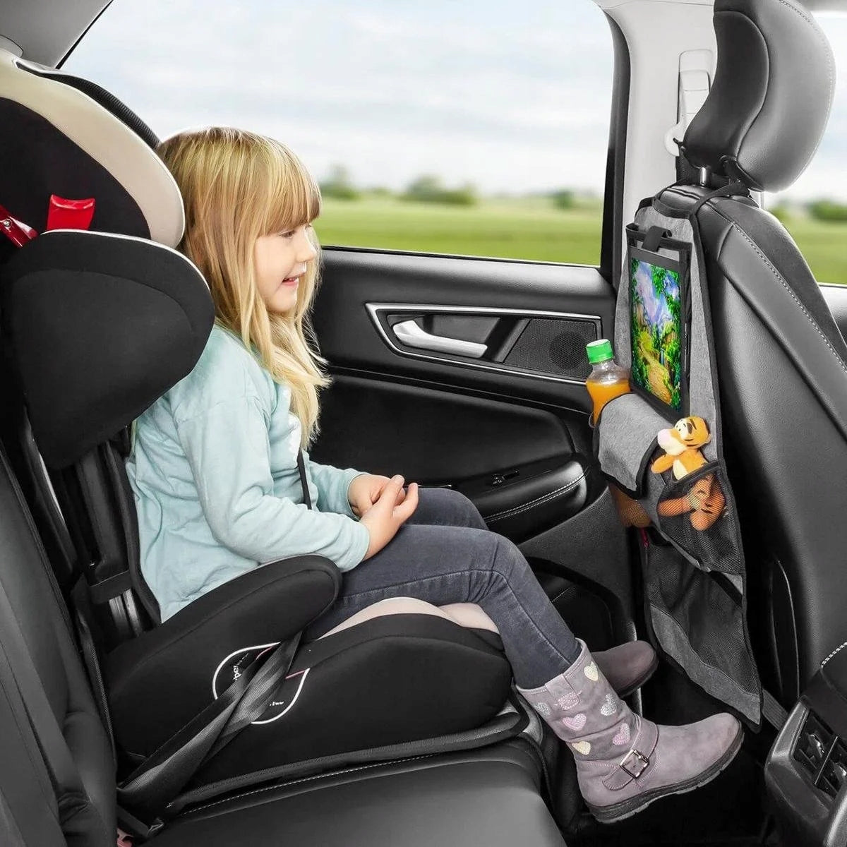 REER TravelKid EntertainCar organizerage 0 +colour greymaterial polyester, PVCPost-auction conditionVisually