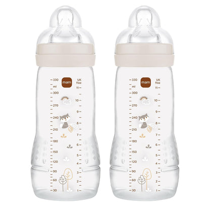 MAM Easy Active set de biberoane 2x 330 ml 4 m+ tetină 2 LIS