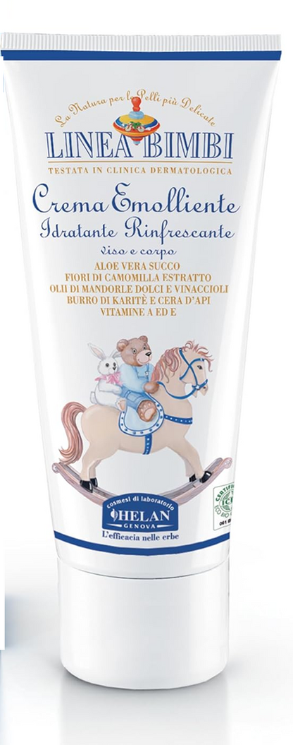 HELAN Linea Bimbi hydratačný a ochranný krém na telo a tvár dieťaťa 100 ml