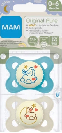 MAM ORIGINAL NIGHT cumlík x2 2–6 mesiacov