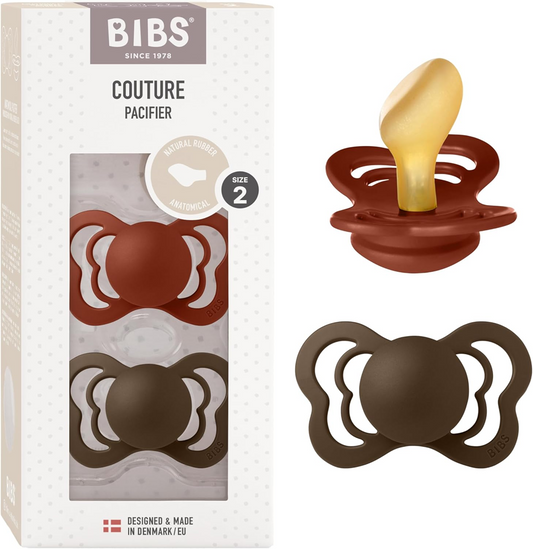 BIBS COUTURE suzete calmante din cauciuc 6luni+
