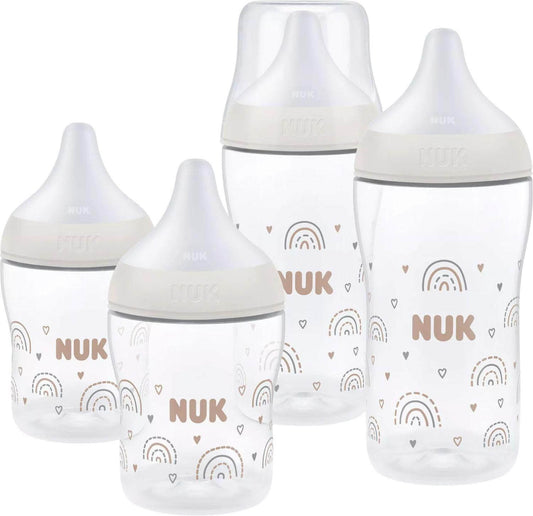NUK Perfect Match Rainbow Starterset Flaschen 150 / 260 ml 3m+