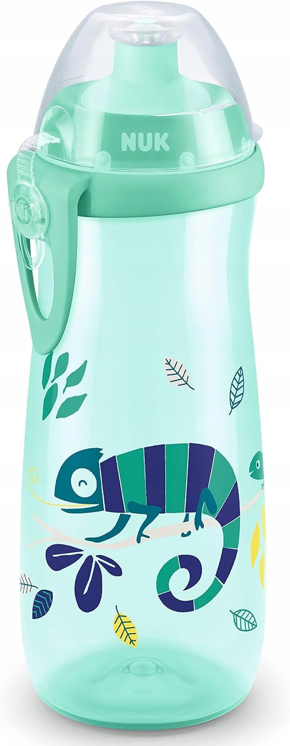 NUK Sports Cup FĽAŠA 24 m+ náustok push-pull 450 ml EFEKT CHAMELÓNA