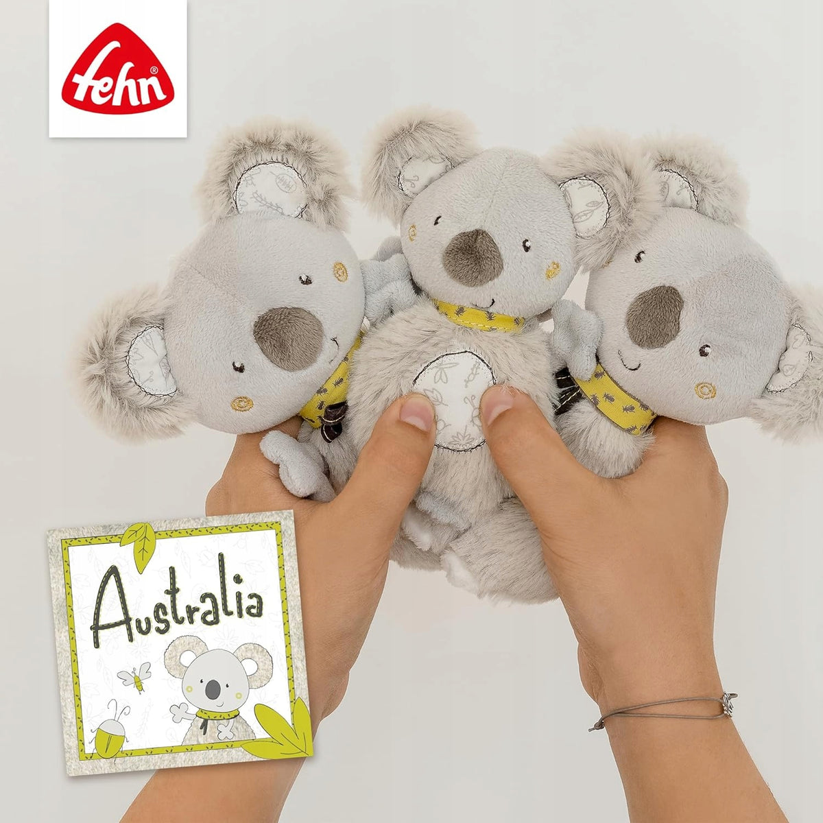 FEHN AUSTRALIA senzorická knižka, ZÁVESNÁ