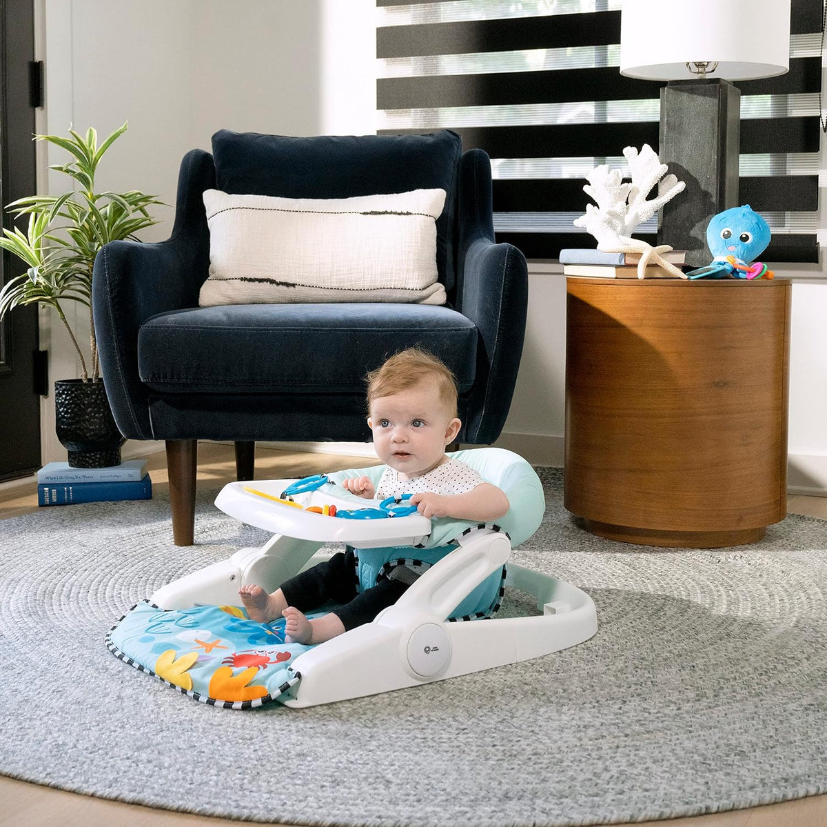 Baby Einstein Sea of Support 2-in-1 seat with removable tray 4m+