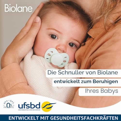 Biolane bawełniany klips na smoczek zawieszka